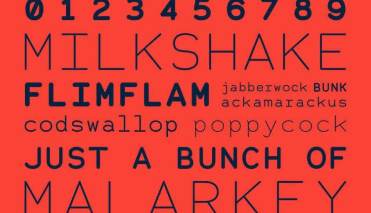 فونت انگلیسی فانتزی آلما مونو   Alma Mono Font