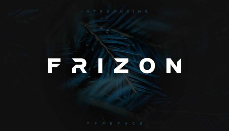 فونت انگلیسی مدرن فریزون   Frizon Font family