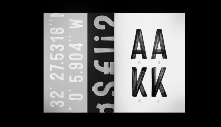 فونت انگلیسی نمایشی هاکنی   Hackney Font