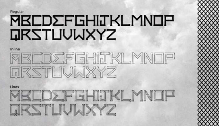 فونت انگلیسی نمایشی بانرت   Banret Font