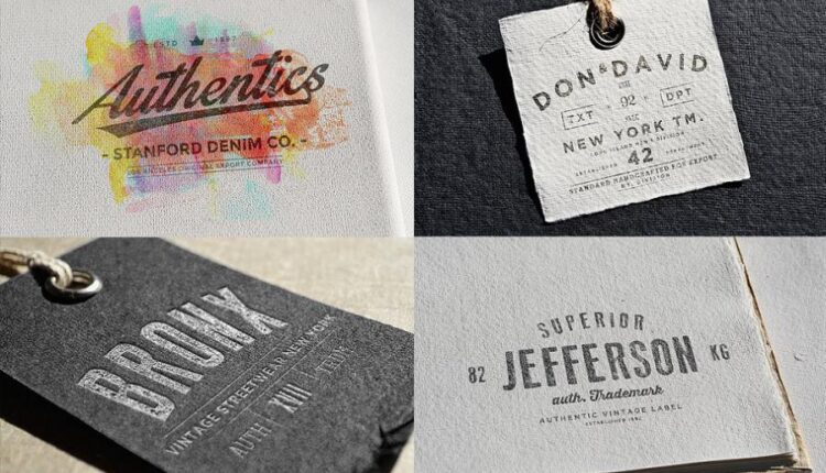 موکاپ لوگو به صورت حک شده   CM   Logo Mock ups