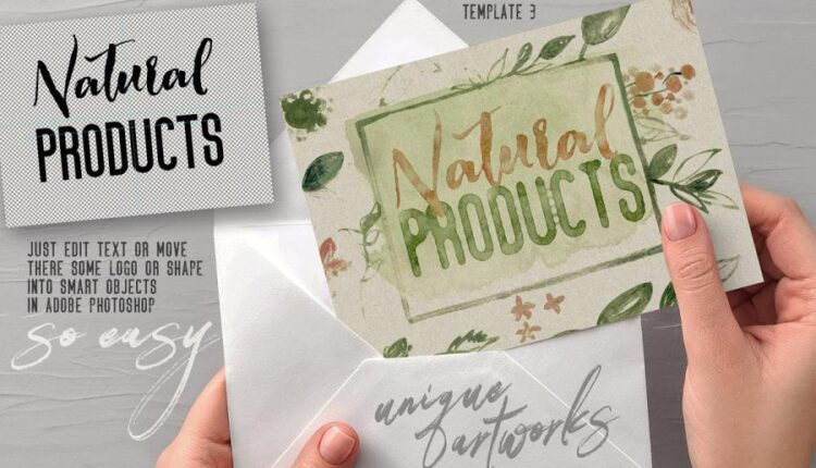 فایل لایه باز ساخت تصاویر آبرنگی   Watercolor Creator