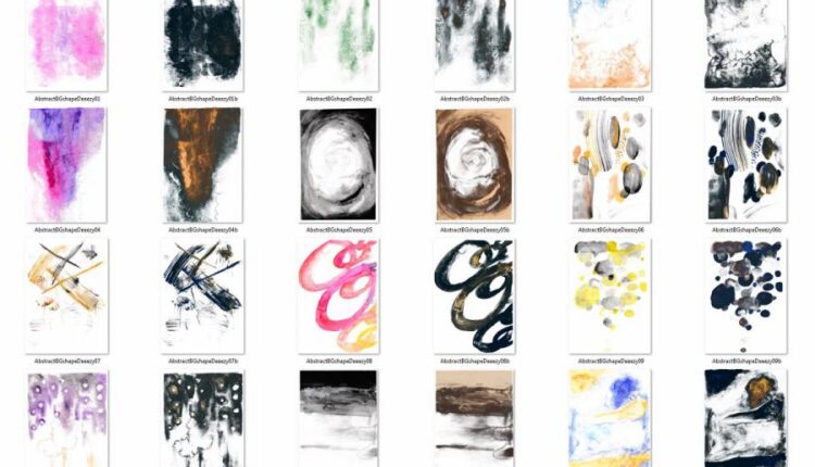 فایل لایه باز ساخت تصاویر آبرنگی   Watercolor Creator