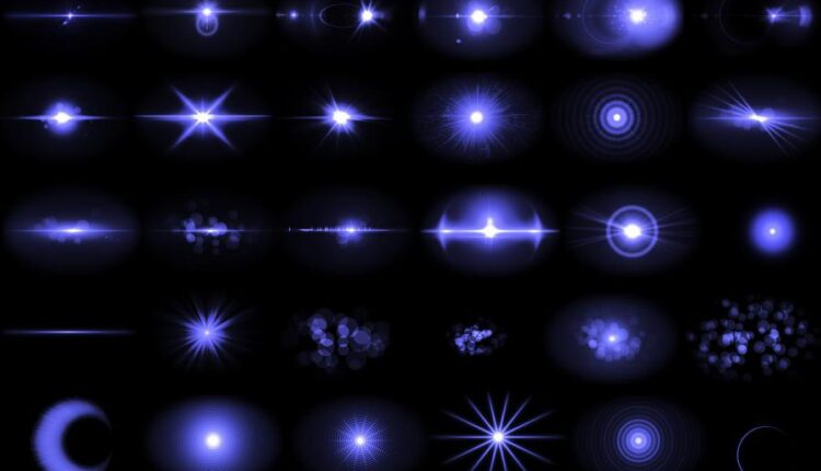 افکت نور لنز   Optical Flares 30 Lens flares