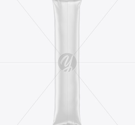 موکاپ بسته بندی شکلات   Matte Stick Sachet Mockup