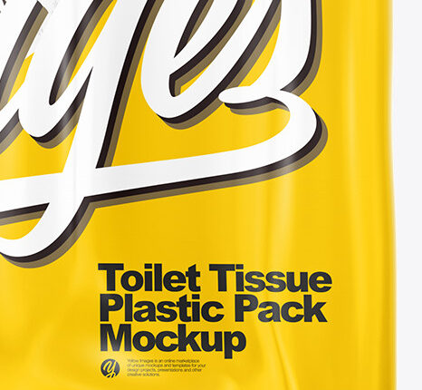 موکاپ بسته بندی دستمال توالت   Toilet Paper 18 Pack Mockup