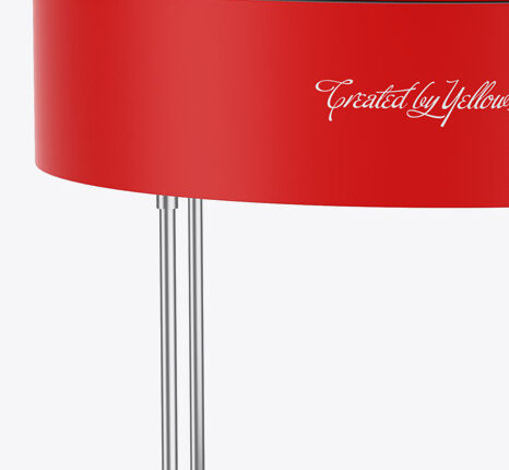 موکاپ غرفه و کانتر نمایشگاهی   Matte Promo Stand Mockup