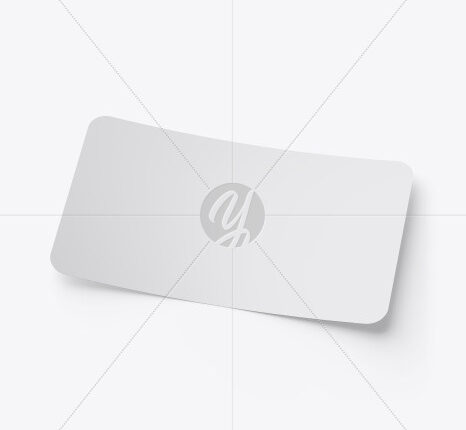 موکاپ اتیکت سلفون مات   Matte Sticker Mockup