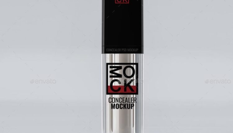 موکاپ بسته بندی شیشه و جعبه عطر   Cosmetic Mock Up