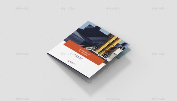 فایل لایه باز بروشور مربعی و مستطیلی   Brochures Bundle