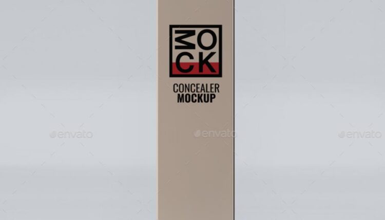 موکاپ بسته بندی شیشه و جعبه عطر   Cosmetic Mock Up