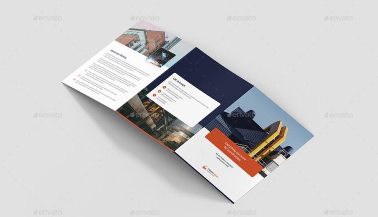 فایل لایه باز بروشور مربعی و مستطیلی   Brochures Bundle