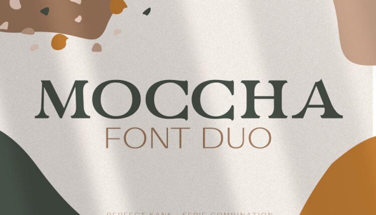 فونت انگلیسی مدرن موکچا   Moccha Font