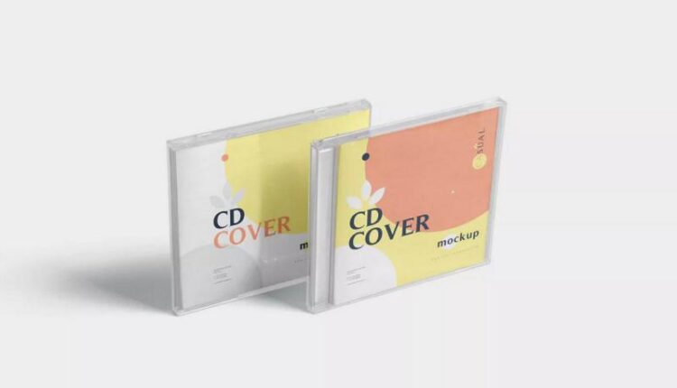 6 موکاپ بسیار زیبا و کاربردی جعبه سی دی   6 CD Cover Mockups