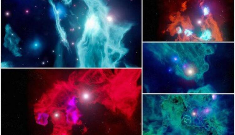 عکس استوک با کیفیت از فضا و اجرام آسمانی   Space Nebula