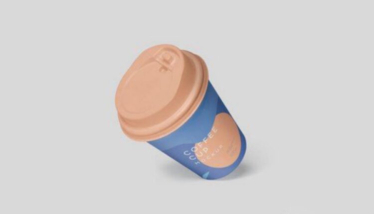 موکاپ لیوان قهوه در سایز کوچک   Coffee Cup Mockup Set