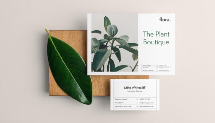 موکاپ برندینگ در فضایی بسیار جذاب   Branding Mockup