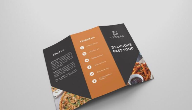 6 فایل لایه باز بروشور و کاتالوگ فست فود   Fast Food Brochures