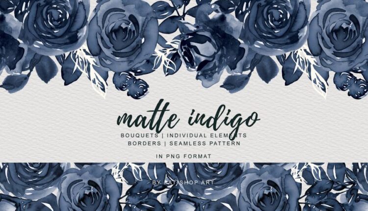 تصاویر png گل های رز آبرنگی   Watercolor Rose Clipart