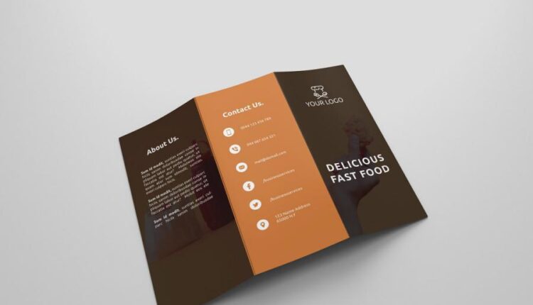 6 فایل لایه باز بروشور و کاتالوگ فست فود   Fast Food Brochures