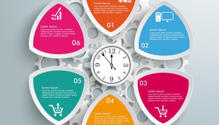 وکتور های کاربردی برای طراحی اینفوگرافیک   Business infographics