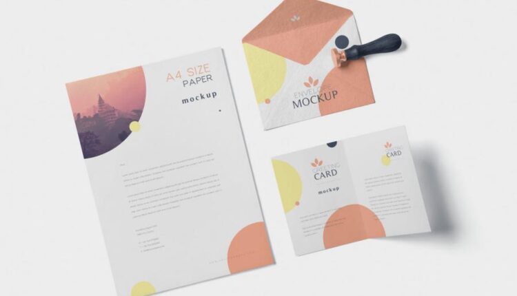 موکاپ ست اداری متنوع   Stationery Design Mockups