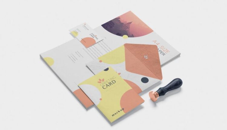 موکاپ ست اداری متنوع   Stationery Design Mockups