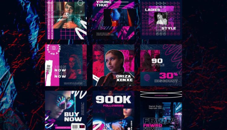 قالب آماده حرفه ای پست و استوری اینستاگرام   Special Instagram