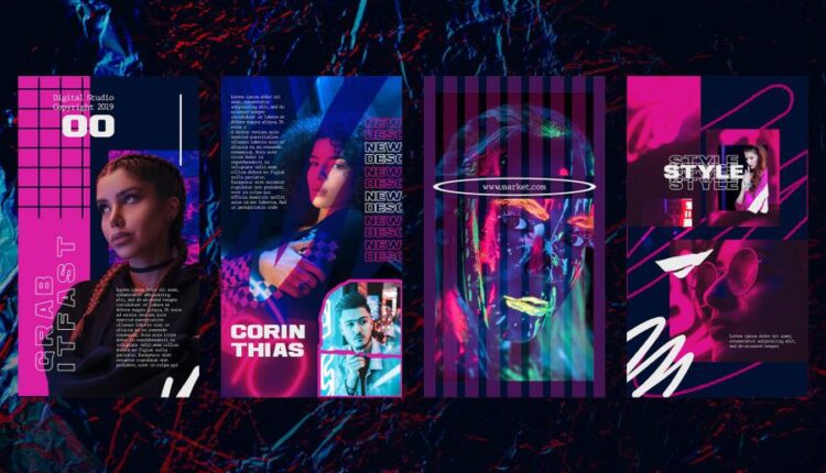 قالب آماده حرفه ای پست و استوری اینستاگرام   Special Instagram