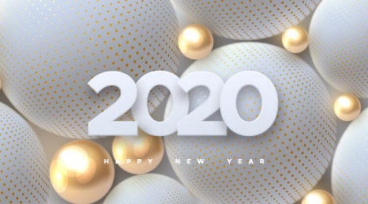 وکتور های بسیار زیبا برای طراحی های سال 2020   Happy New 2020
