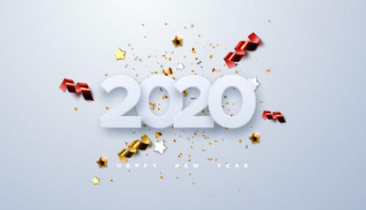 وکتور های بسیار زیبا برای طراحی های سال 2020   Happy New 2020