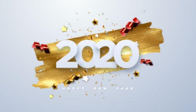 وکتور های بسیار زیبا برای طراحی های سال 2020   Happy New 2020