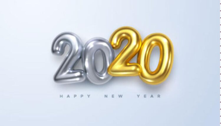 وکتور های بسیار زیبا برای طراحی های سال 2020   Happy New 2020
