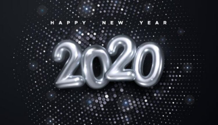 وکتور های بسیار زیبای تبریک سال نو 2020   holiday vector 2020