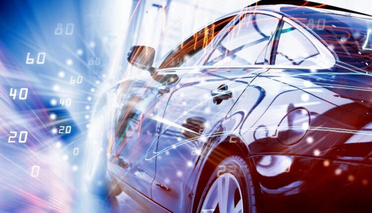 عکس استوک سرعت ماشین   Abstract vehicle speed