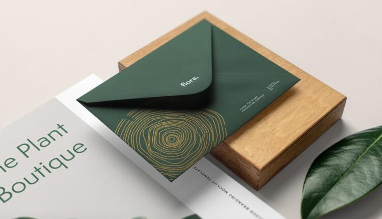 موکاپ برندینگ در فضایی بسیار جذاب   Branding Mockup