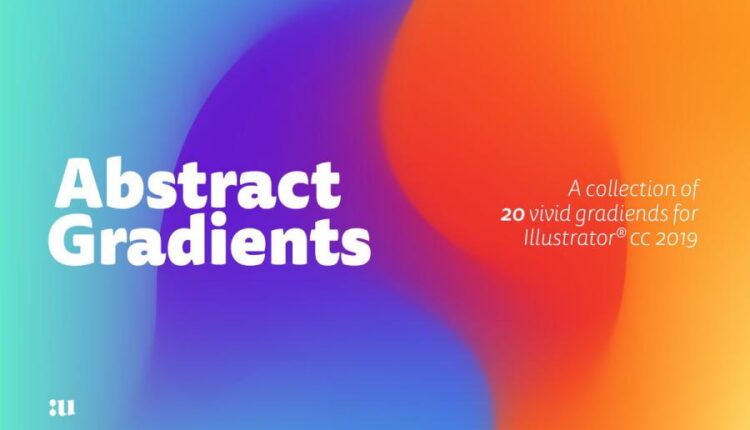 تصاویر گرادینت های انتزاعی با فرمت Abstract Gradients   png