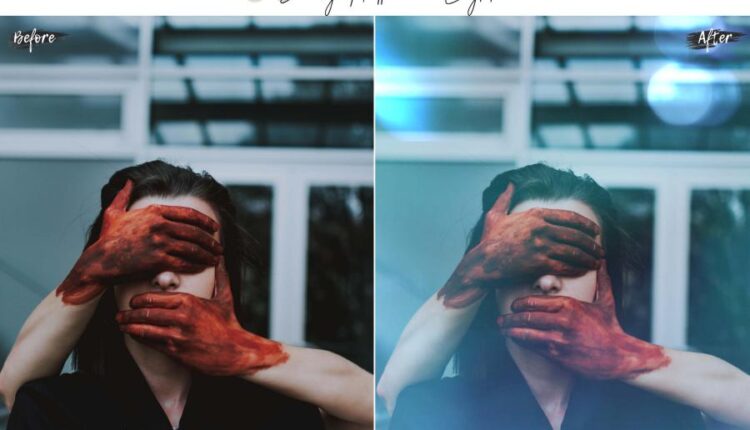 60 افکت تصویری نورانی جشن هالووین   Scary Halloween Effect