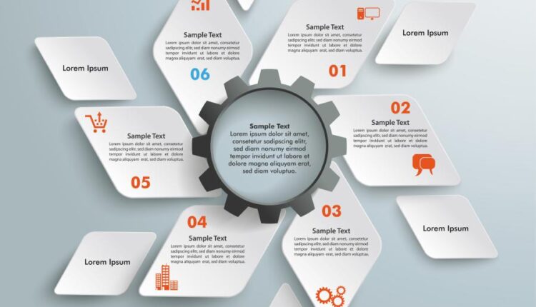 وکتور های کاربردی برای طراحی اینفوگرافیک   Business infographics