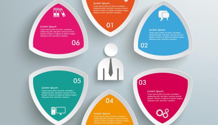 وکتور های کاربردی برای طراحی اینفوگرافیک   Business infographics