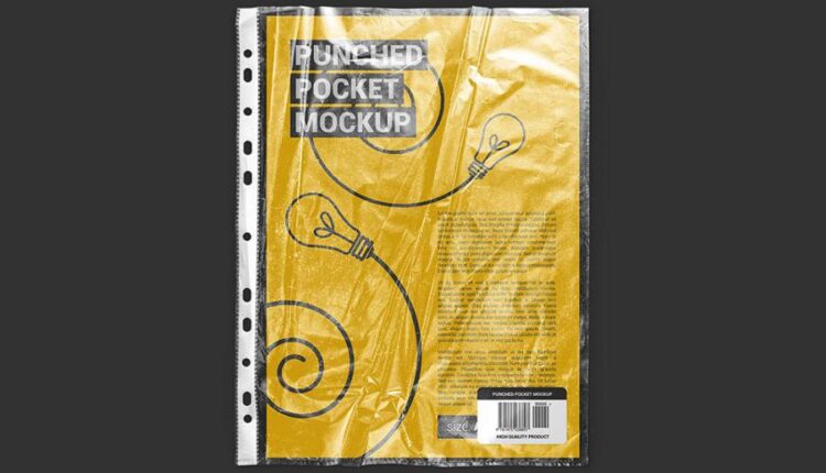 3 موکاپ کاور کاغذ A4 Paper Size Mockup   A4