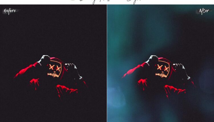 60 افکت تصویری نورانی جشن هالووین   Scary Halloween Effect