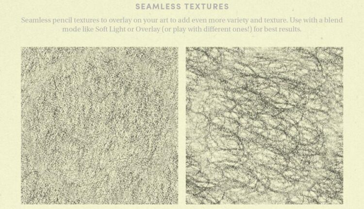 براش مدادی نرم‌افزار Procreate برای آیپد   Procreate Brushes