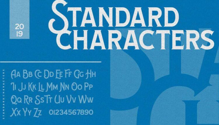 فونت انگلیسی مدرن چمور   Chemvre Font