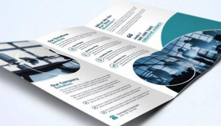 فایل لایه باز بروشور شرکتی   Trifold Business Brochure