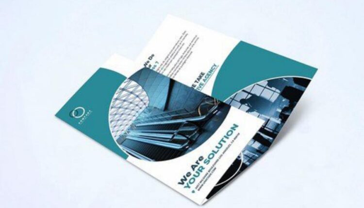 فایل لایه باز بروشور شرکتی   Trifold Business Brochure