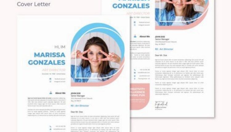 فایل لایه باز طرح رزومه   2 CV Resume