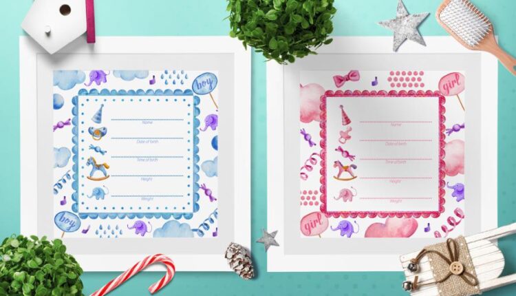 عکس png آبرنگی با موضوع کودک و نوزاد   Watercolor Baby