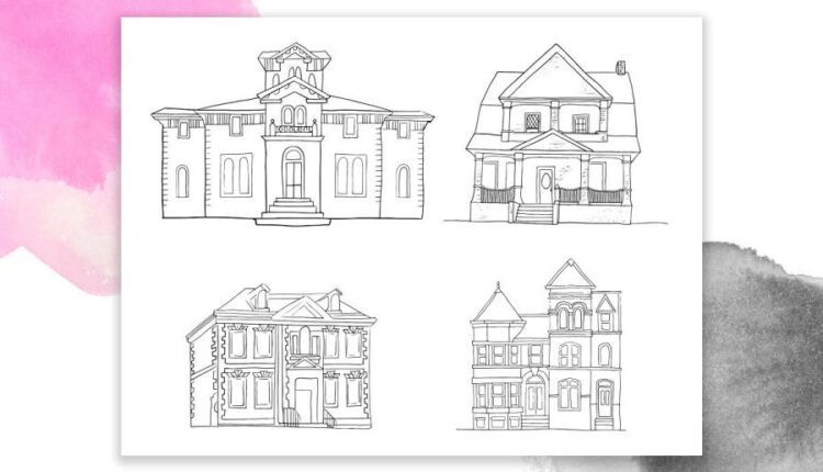 مجموعه کلیپ آرت گل و بوته   La tendresse collection