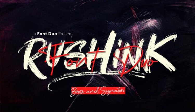 مجموعه 38 فونت و 2 براش برای Procreate